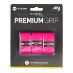 Overgrip Tennis-Point Premium Grip pink 3er